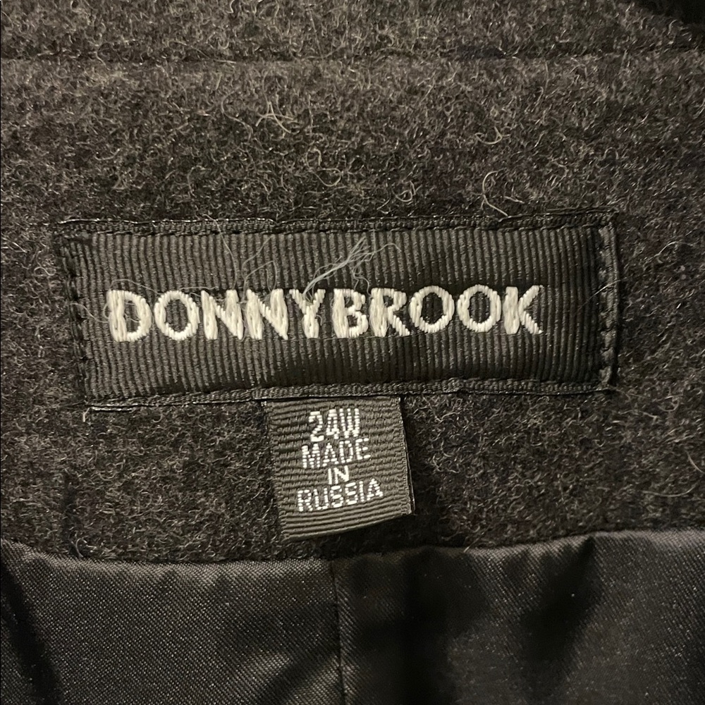 Donnybrook Women's Black Trench Coat - Picture 2 of 11